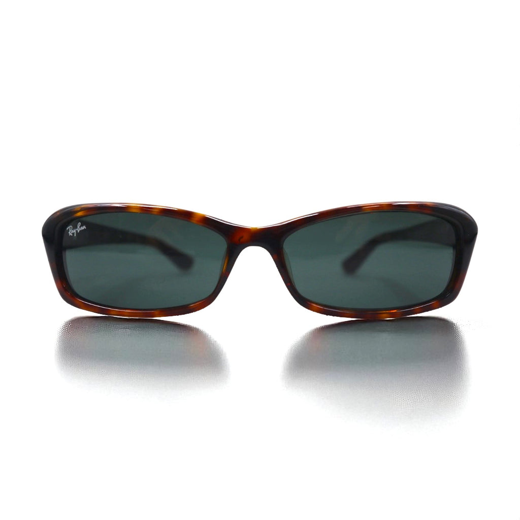 Ray-Ban Occhiali da sole quadrati rettangolari Marrone Tartarugato RB2163 1060/71 59-15 140 3N