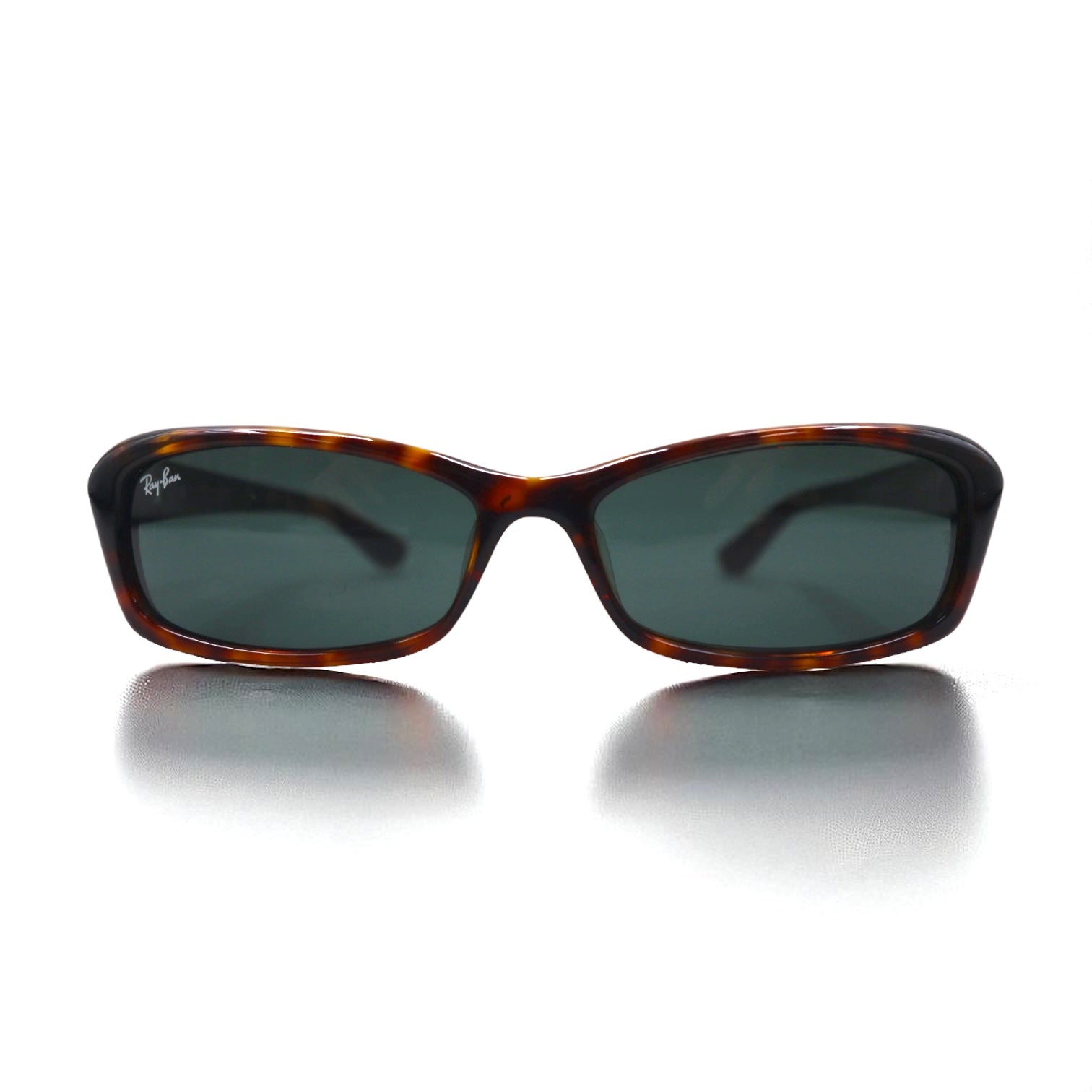Ray-Ban Occhiali da sole quadrati rettangolari Marrone Tartarugato RB2163 1060/71 59-15 140 3N