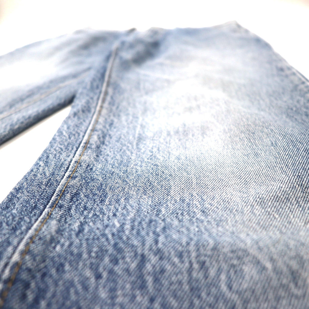 BIG JOHN SPIRIT anni '90 Ice Wash Tapered Jeans L Blu Cotone