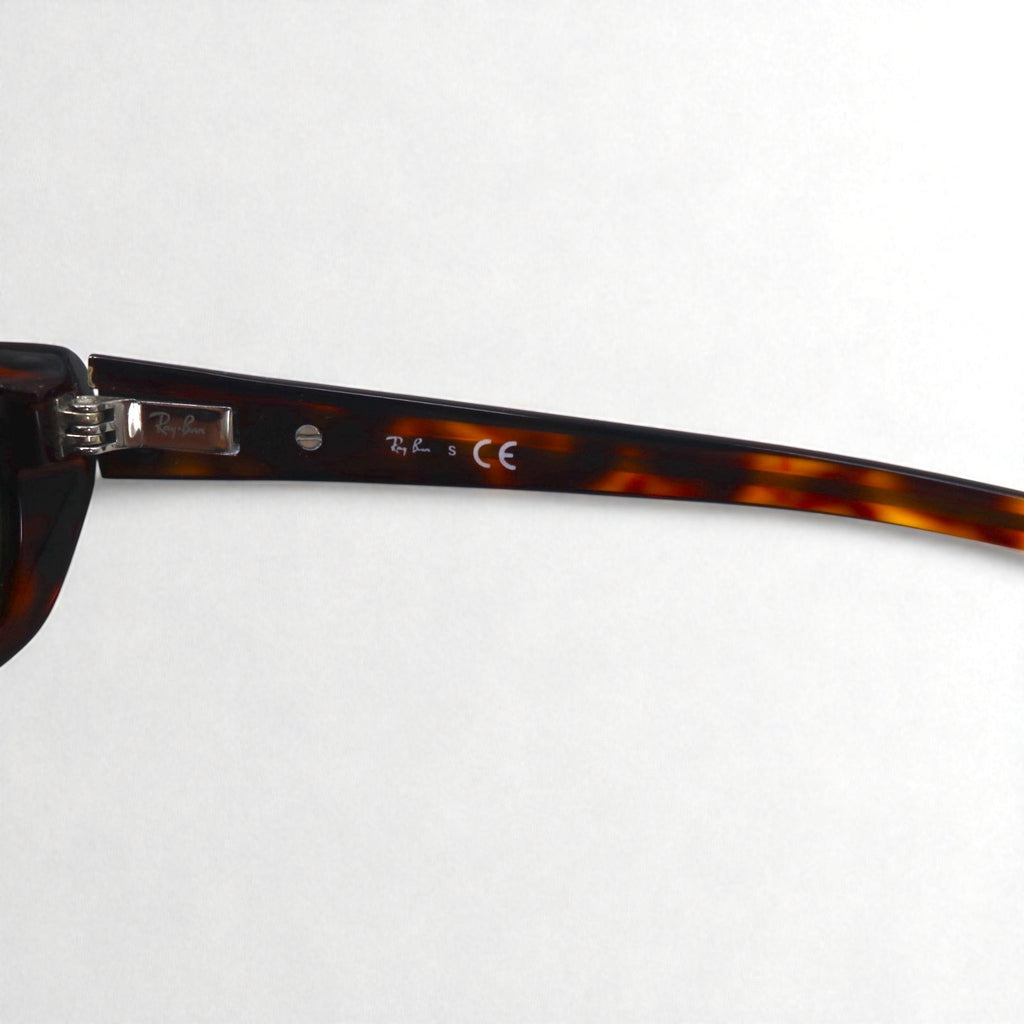 Ray-Ban Occhiali da sole quadrati rettangolari Marrone Tartarugato RB2163 1060/71 59-15 140 3N
