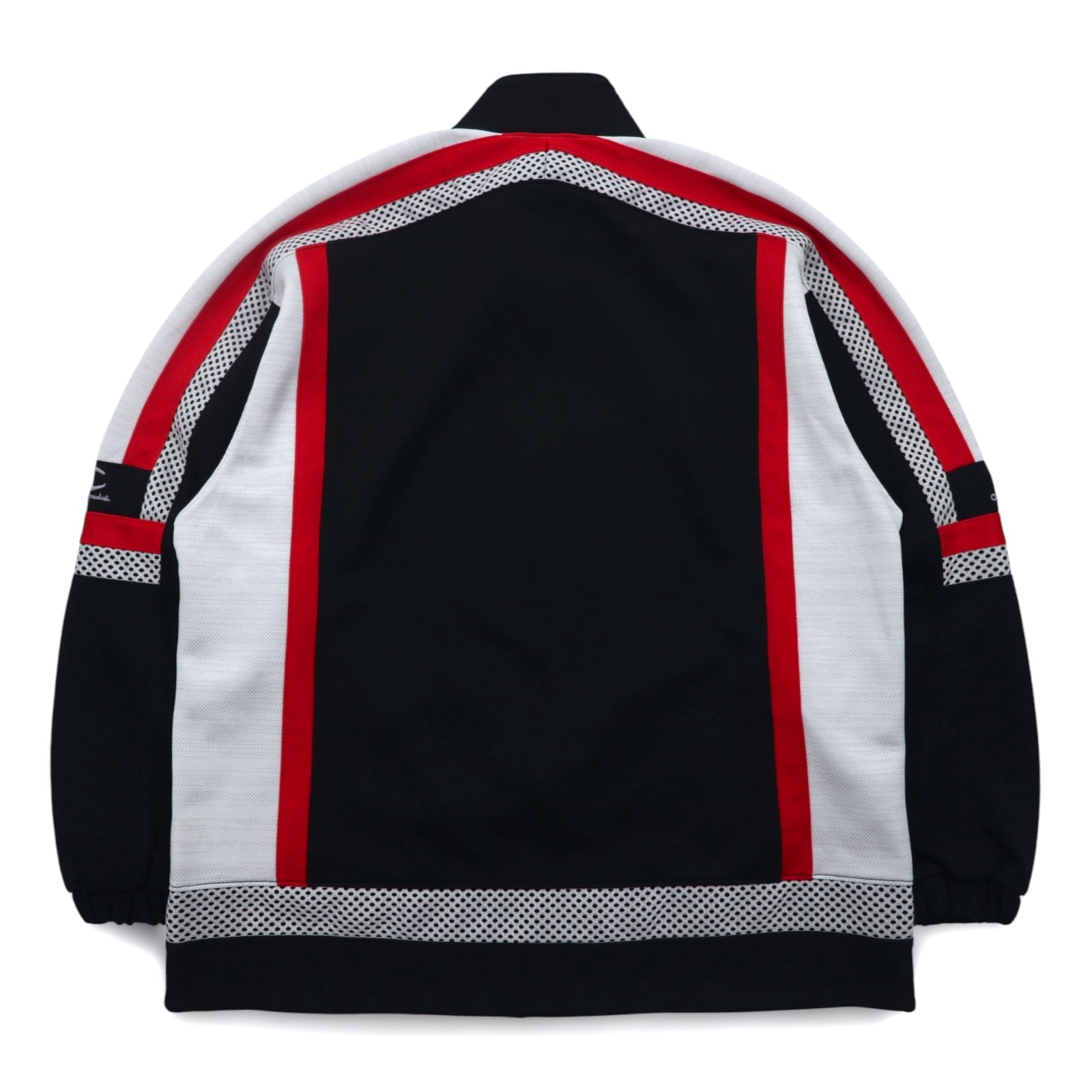 Giacca da tuta Champion anni '90, taglia M, nera, con logo ricamato