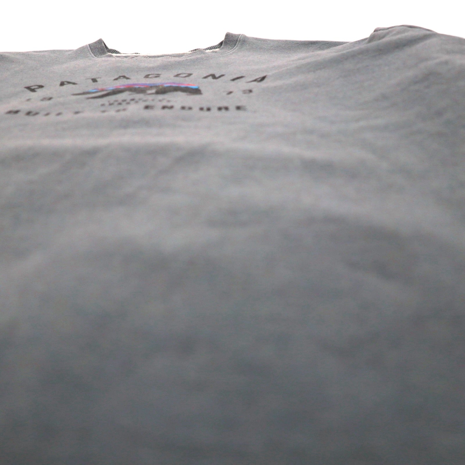 patagonia Felpa Girocollo Stampa Orso 2XL Blu Foderato in pile 39544