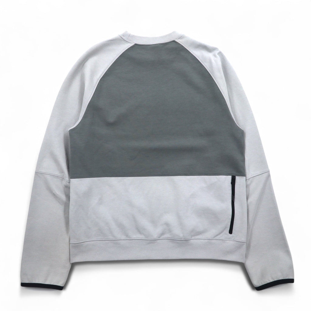 NIKE スウェット NSW TE フリース L/S クルー S グレー コットン スウォッシュ DD5258077