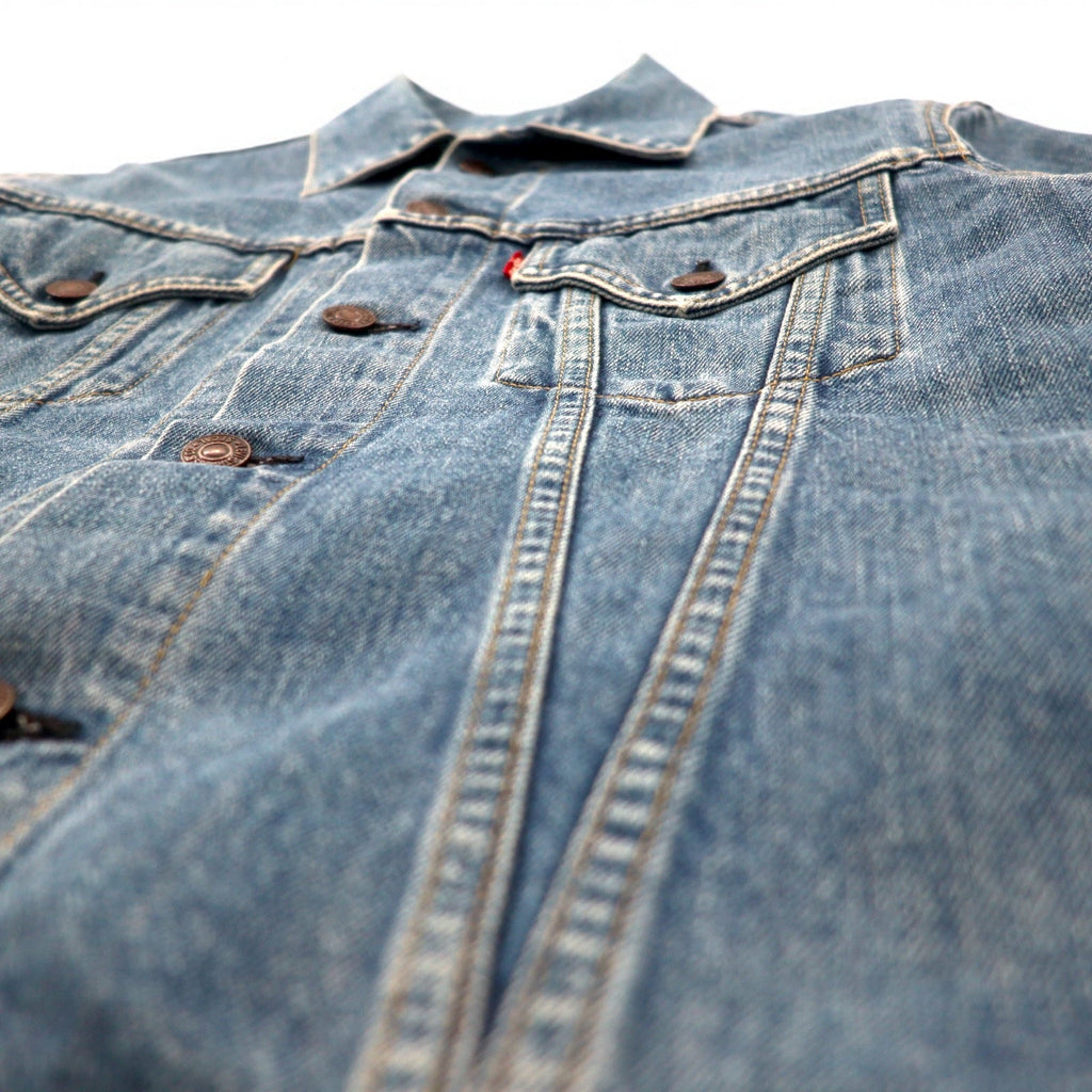 Levi's 90年代 ビッグE 3rdタイプ 復刻 デニムジャケット Gジャン L インディゴ ブルー 71557