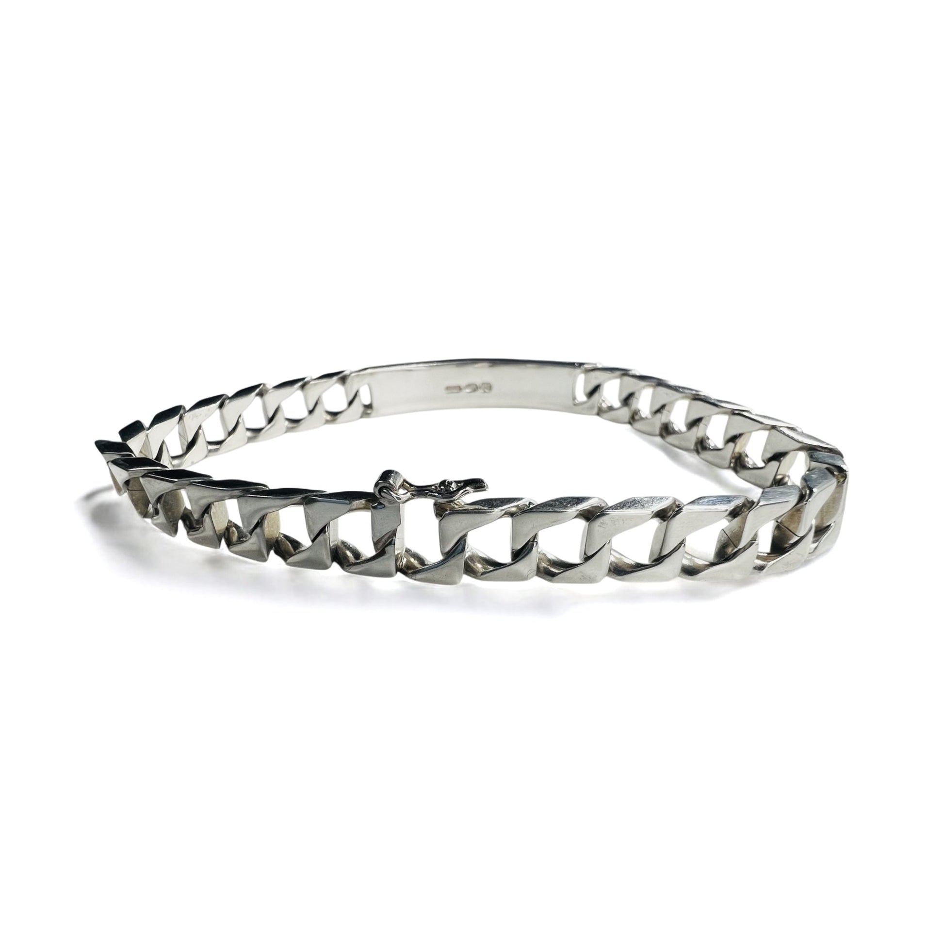 UNOAERRE Unoarre Vintage Bracciale ID Catena a maglie Argento 925