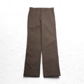 Levi's 80年代 USA製 Action Slacks スタプレ STA-PREST スラックスパンツ L ブラウン ロケットTALONジップ