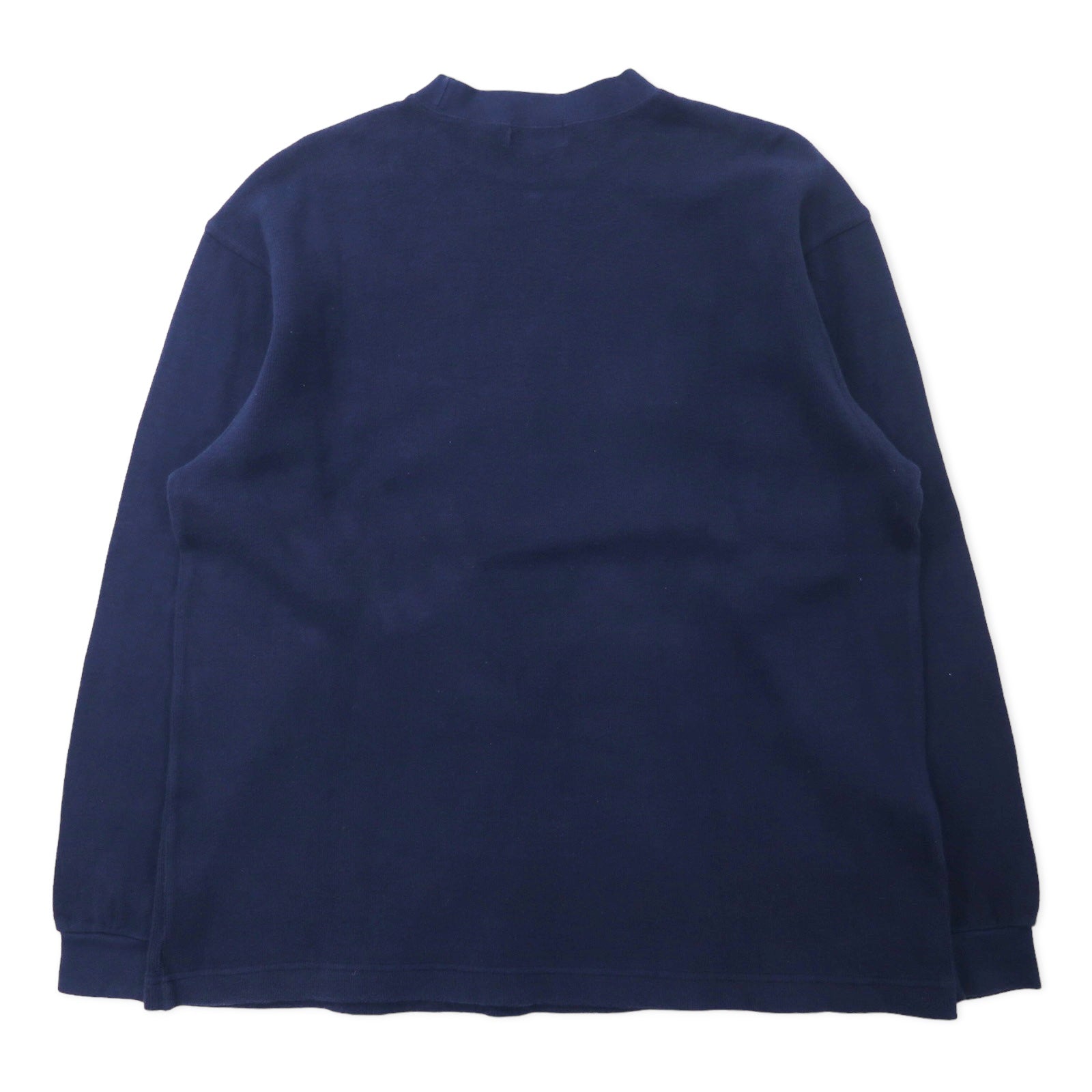 McGREGOR Anni '90 Felpa girocollo 170 Blu navy Cotone AMERICAN SPIRIT Ricamo