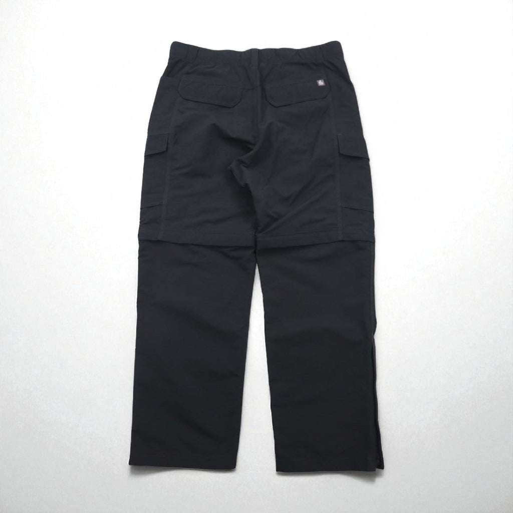 THE NORTH FACE Pantaloni cargo ampi 2WAY convertibili pantaloncini M grigio nylon standard USA Paramount Peak Ⅱ A4J0