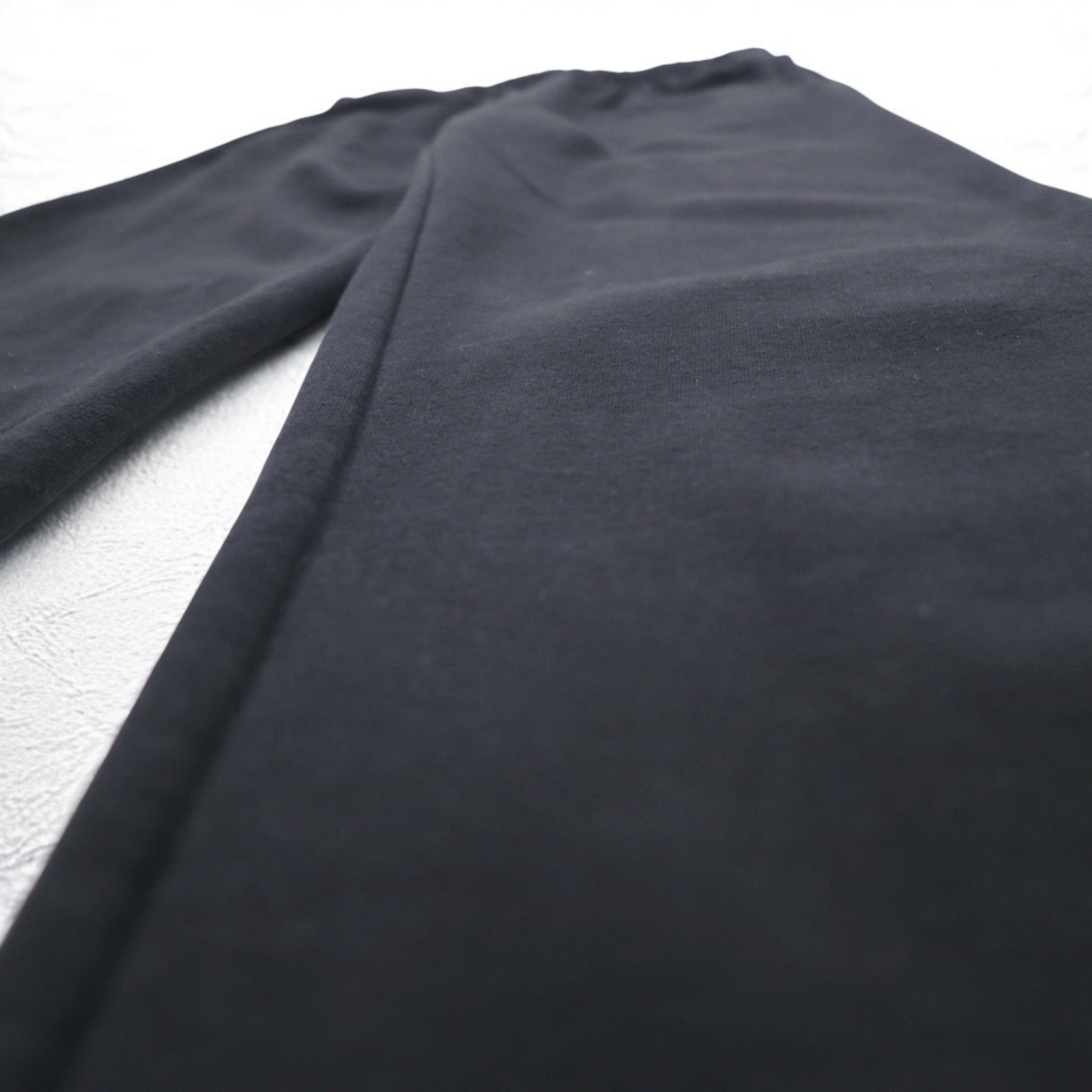 THE NORTH FACE Pantaloni della tuta in pile svasati M neri in cotone con logo ricamato US Standard
