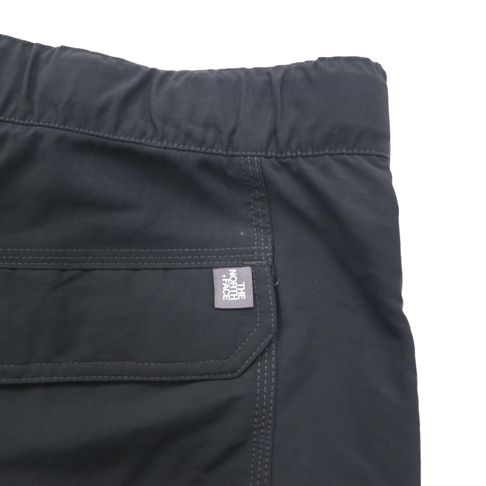 THE NORTH FACE Pantaloni cargo ampi 2WAY convertibili pantaloncini M grigio nylon standard USA Paramount Peak Ⅱ A4J0
