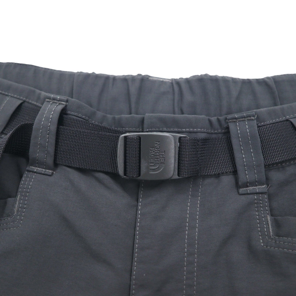 THE NORTH FACE Pantaloni cargo ampi 2WAY convertibili pantaloncini M grigio nylon standard USA Paramount Peak Ⅱ A4J0
