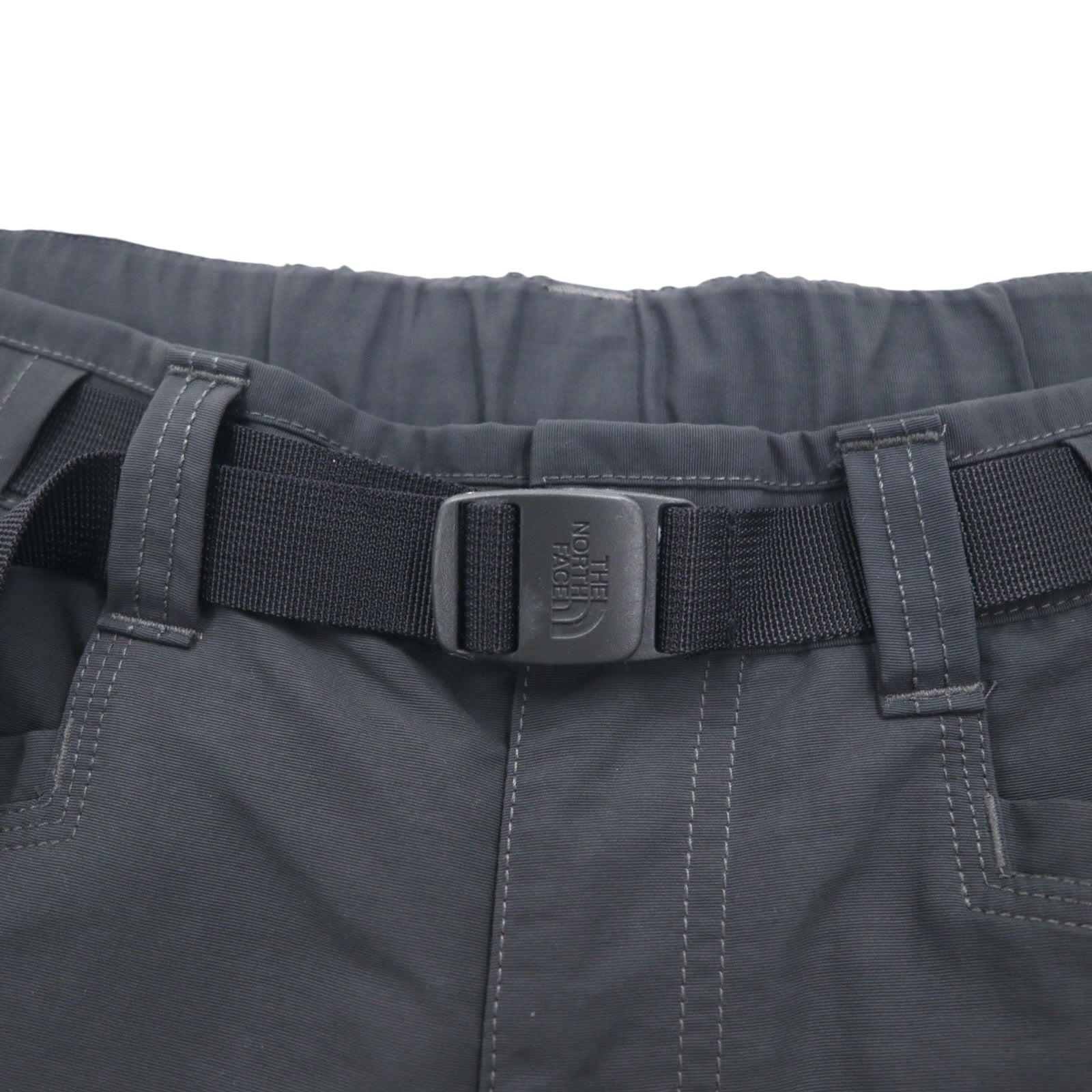 THE NORTH FACE Pantaloni cargo ampi 2WAY convertibili pantaloncini M grigio nylon standard USA Paramount Peak Ⅱ A4J0