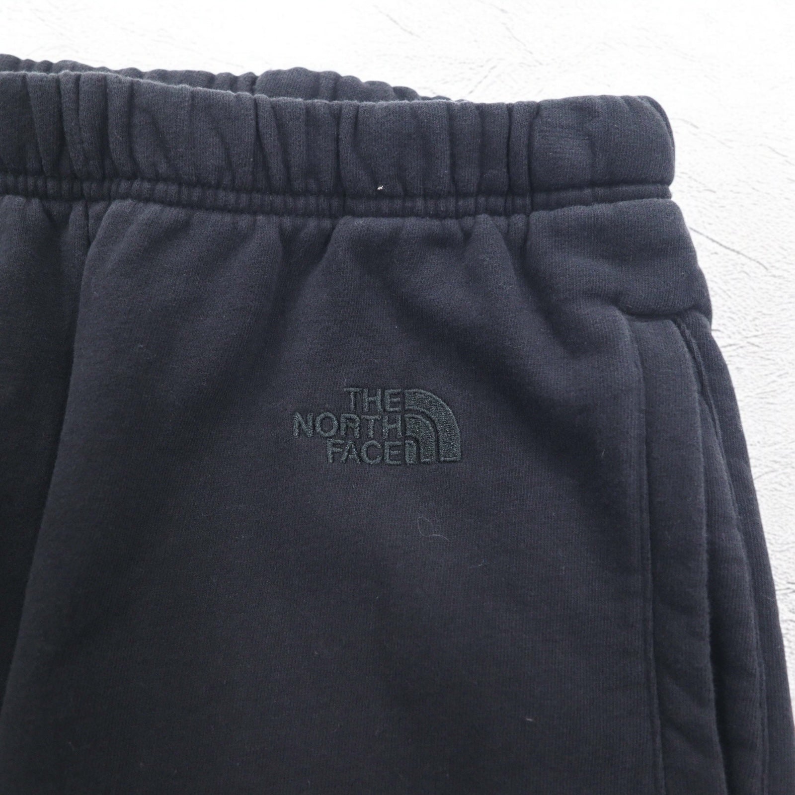 THE NORTH FACE フレア スウェットパンツ M ブラック コットン ワンポイントロゴ刺繍 US規格