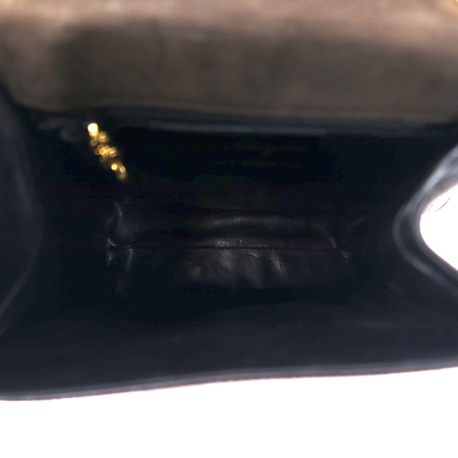 Salvatore Ferragamo Borsa a spalla trapezoidale con catena e stampa lucertola Marrone Pelle Q 21 4654 Made in Italy