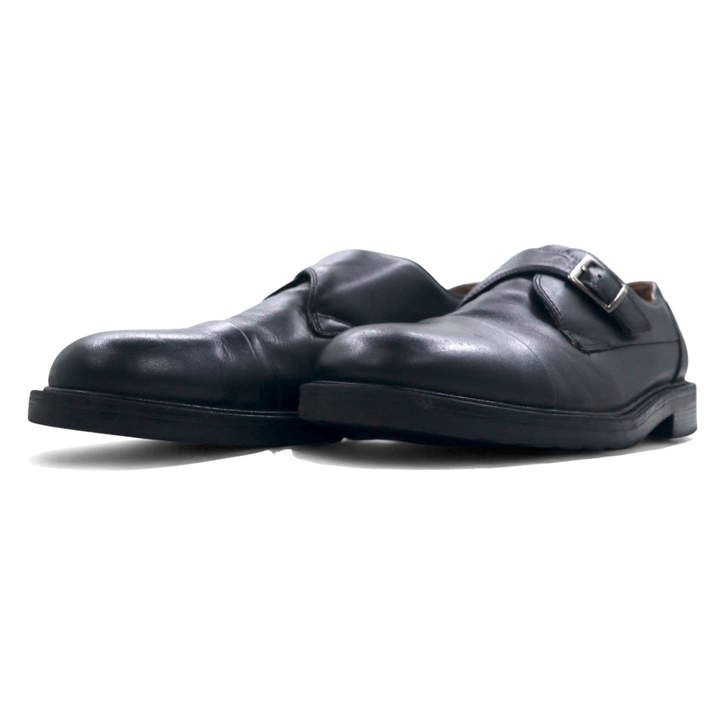 croft & barrow Scarpe eleganti Monk Strap Straight Tip 29cm Nere in pelle BERET