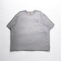Carhartt T-shirt tasca grande Poket Tee 4XL ORIGINAL FIT grigio Made in Honduras