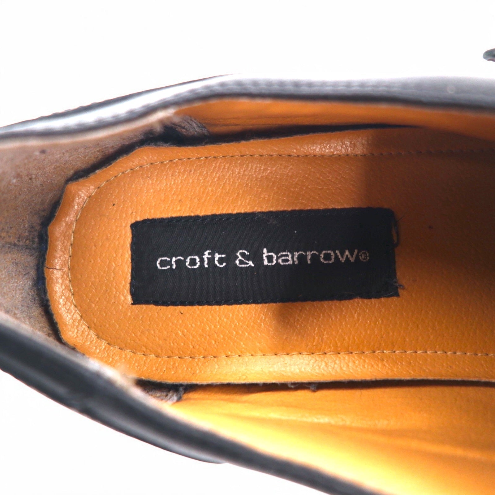 croft & barrow Scarpe eleganti Monk Strap Straight Tip 29cm Nere in pelle BERET