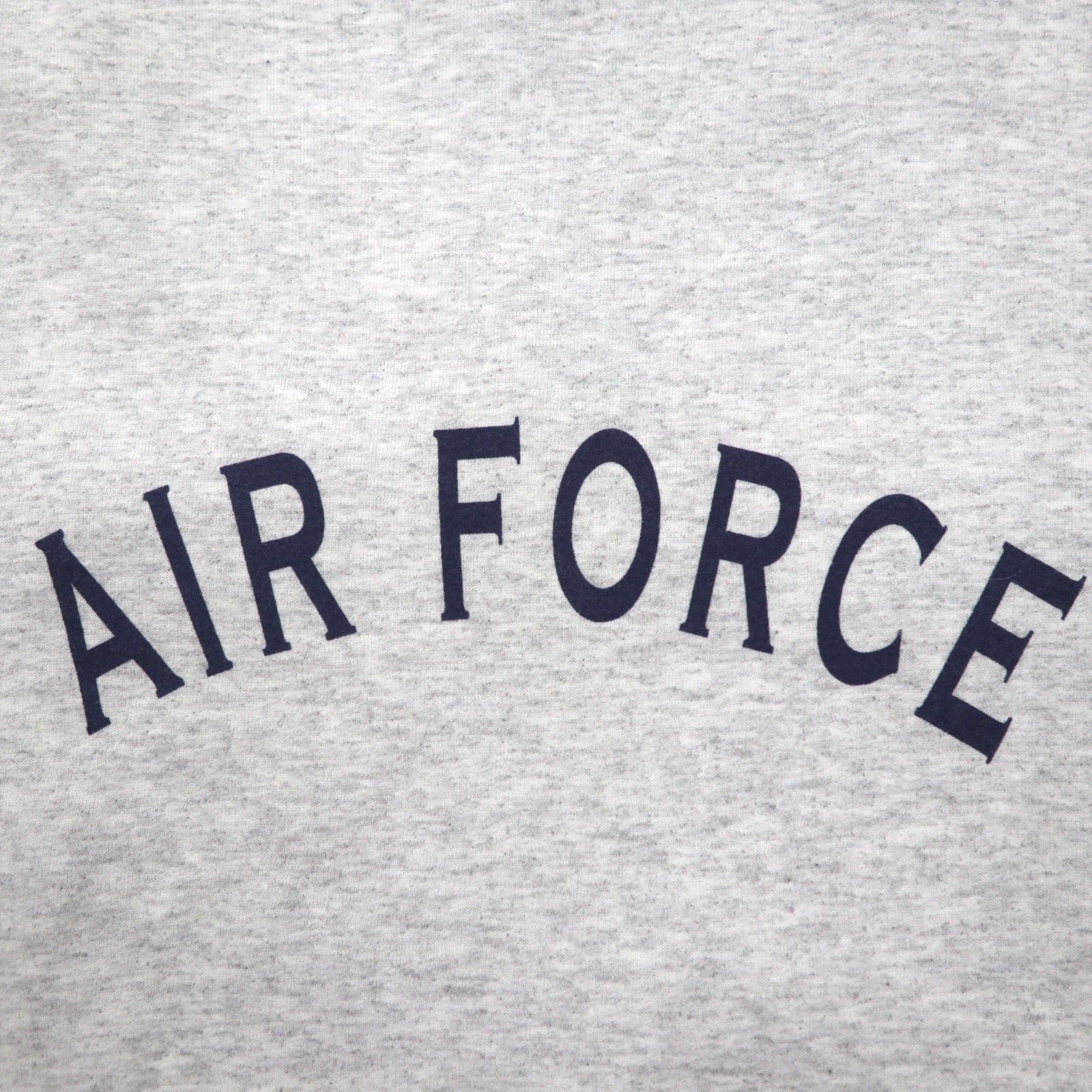 US AIR FORCE Militare Tuta da ginnastica Felpa XL Grigio chiaro Felpato Logo ad arco Militare 8415-01-407-2788