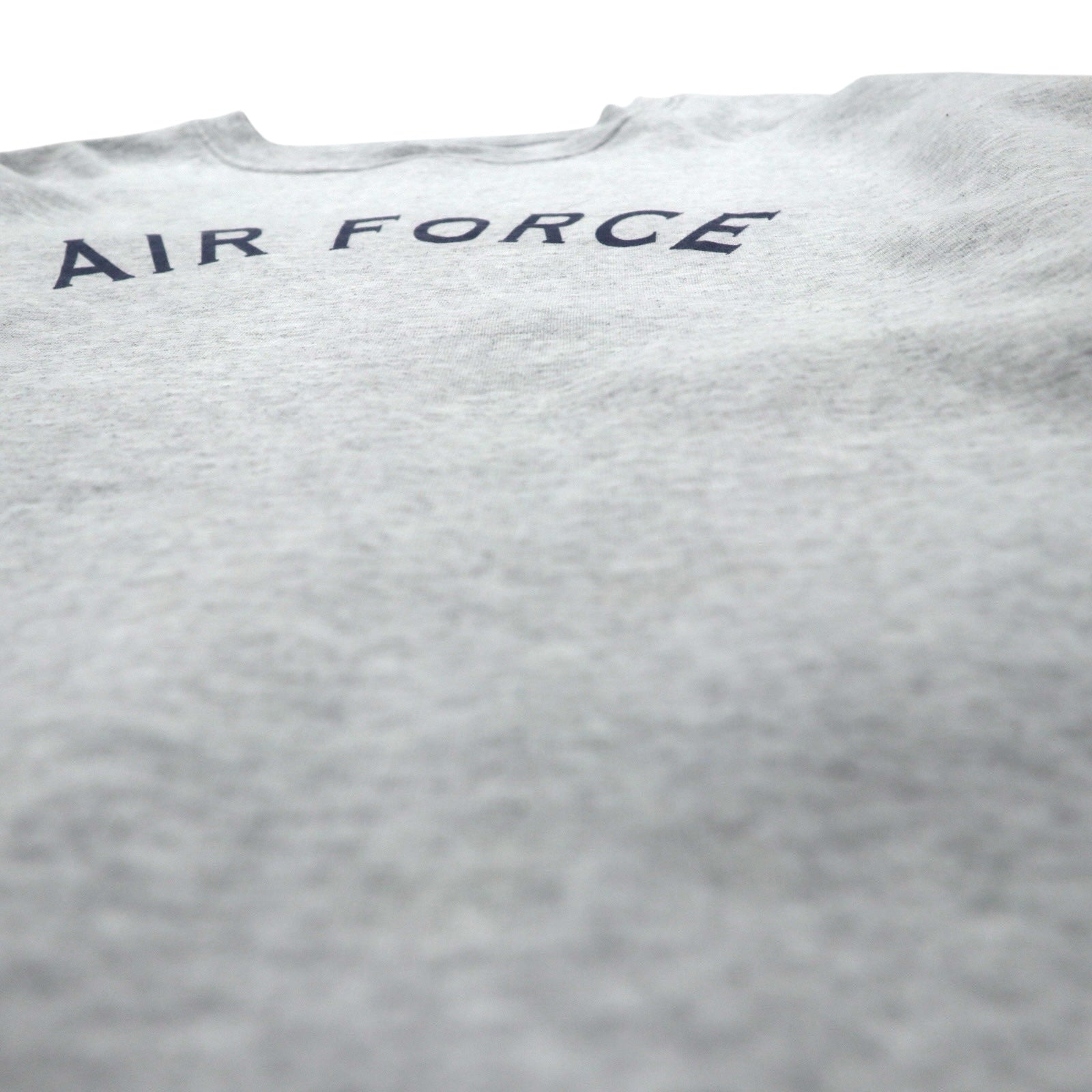 US AIR FORCE Militare Tuta da ginnastica Felpa XL Grigio chiaro Felpato Logo ad arco Militare 8415-01-407-2788