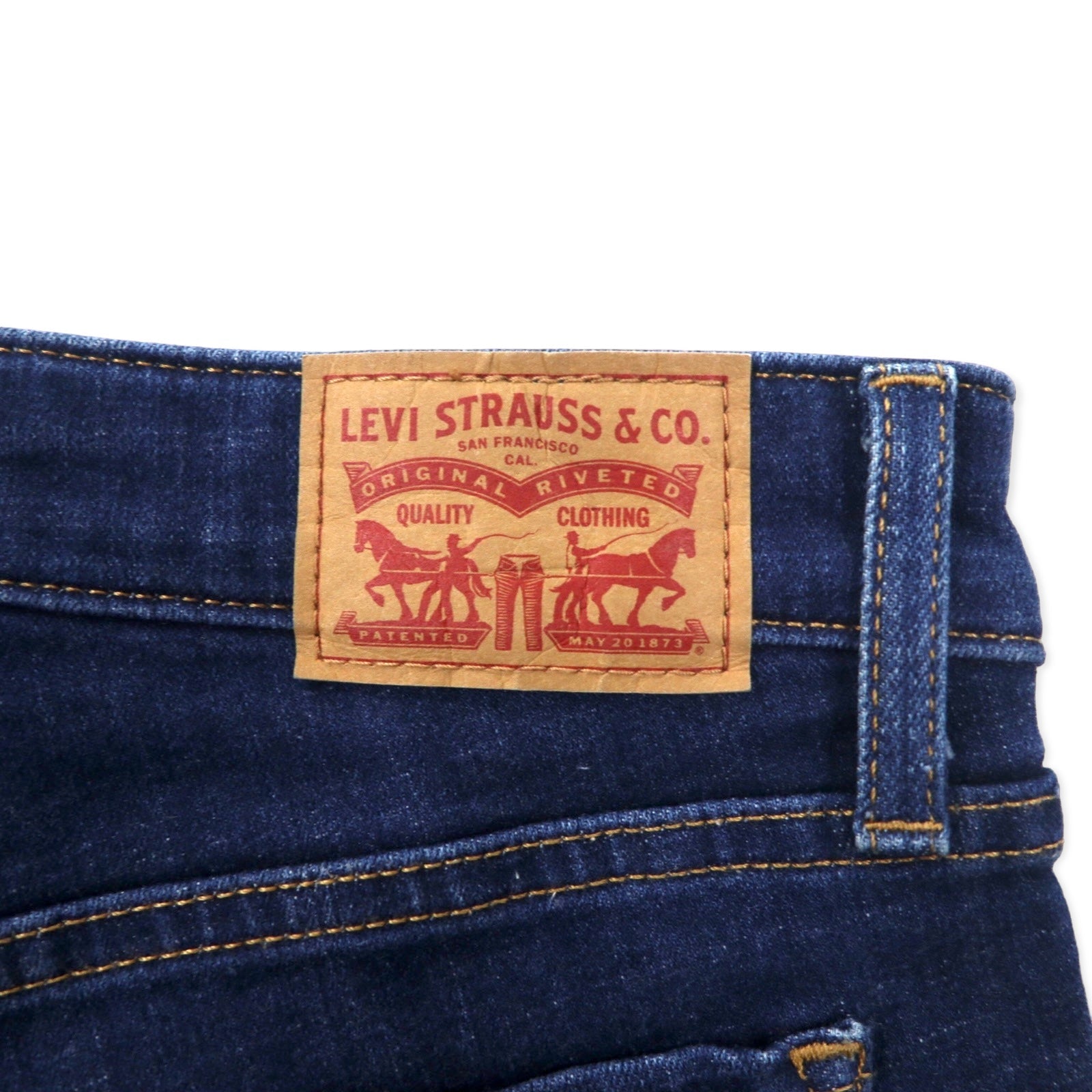Levi's 711 Skinny Jeans 26 Blu Cotone Stretch