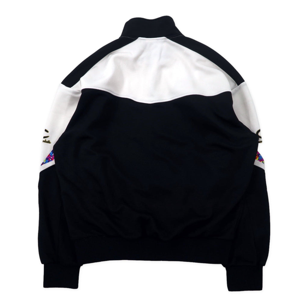 Champion products U.S.A. 90年代 トラックジャケット ジャージ L ブラック ホワイト ポリエステル スクリプトロゴ 日本製