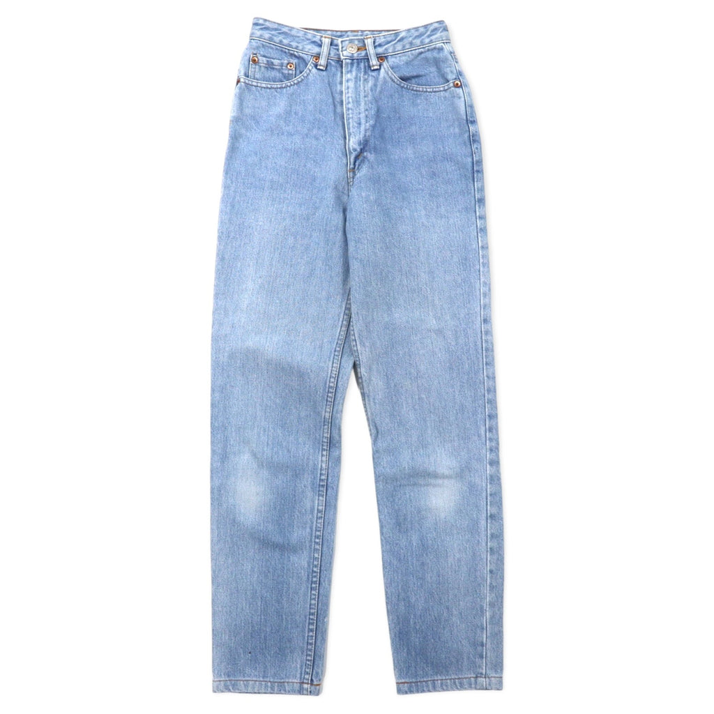 Levi's Jeans tapered anni '90 27 blu ghiaccio cotone W626-0217 Made in Japan