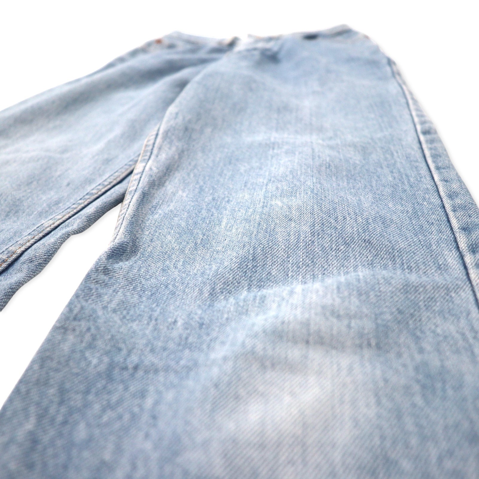 Levi's Jeans tapered anni '90 27 blu ghiaccio cotone W626-0217 Made in Japan