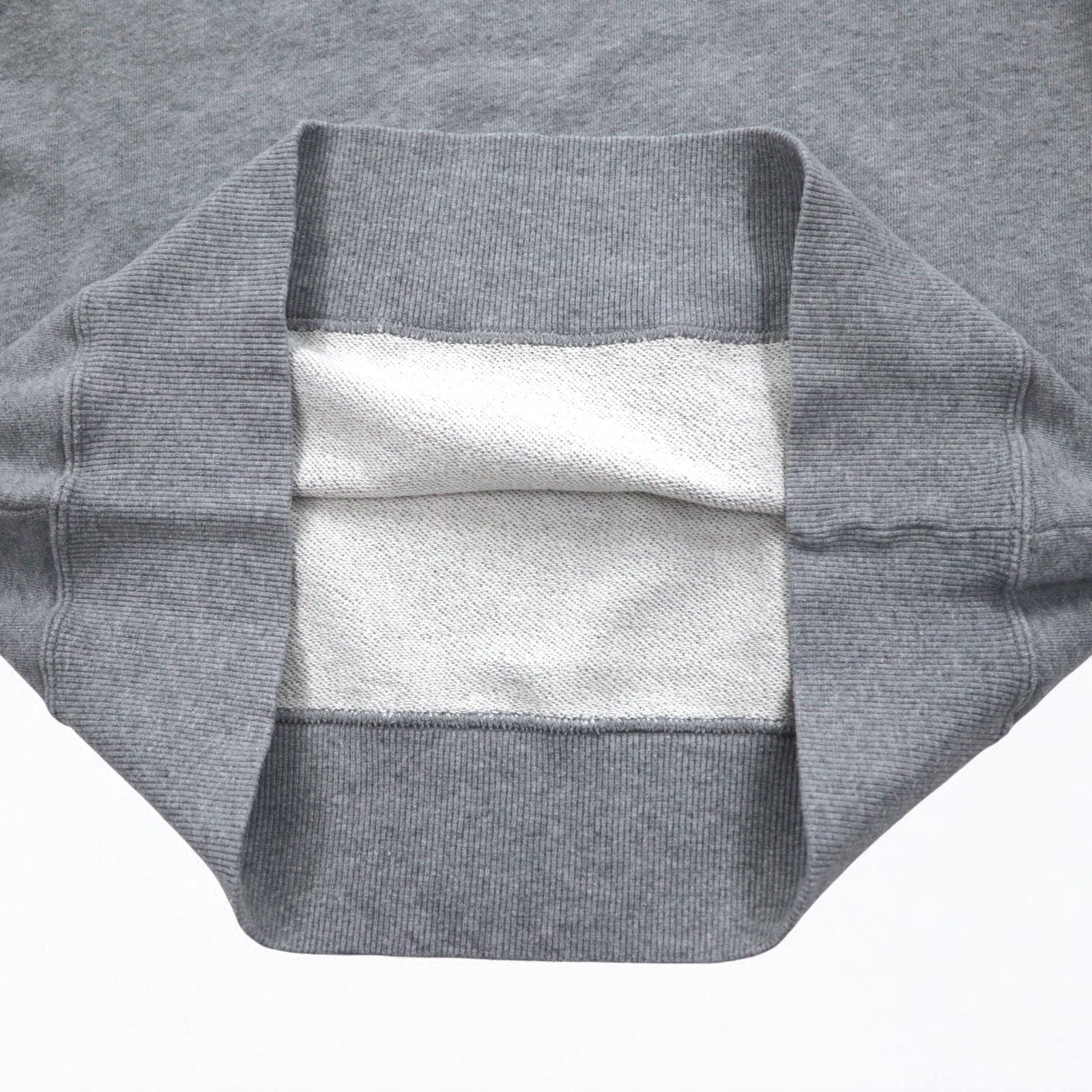 Champion Basic Crewneck Sweatshirt L Grigio Cotone Script Logo C3-H004