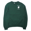 JERZEES Made in USA Anni '90 Girocollo Felpa M Verde Cotone Felpato Black Walnut Festival