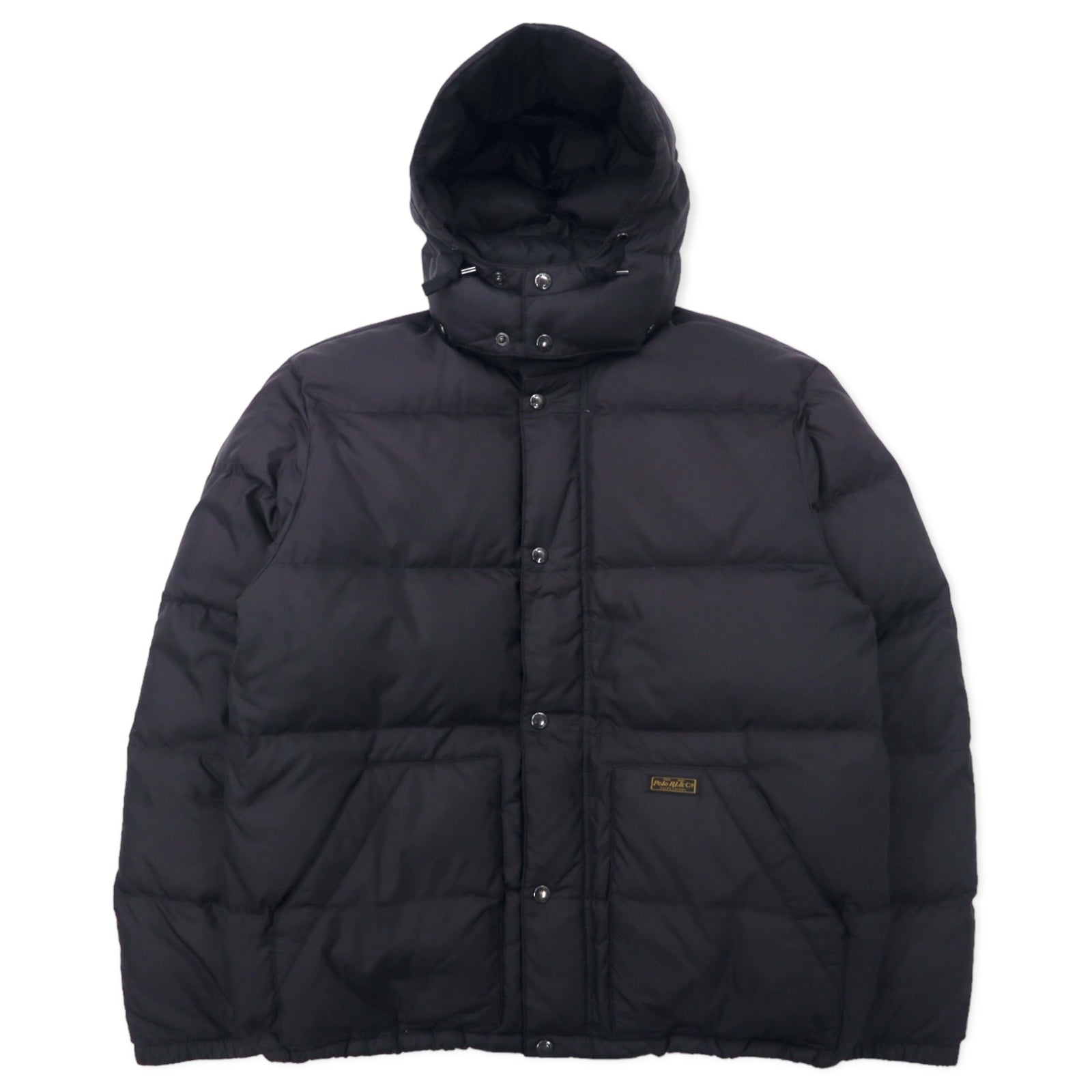 Polo Ralph Lauren Piumino 175/96A Nero Poliestere Cappuccio Rimovibile
