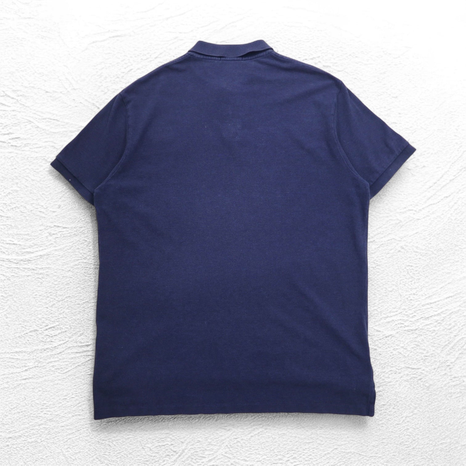 POLO RALPH LAUREN ポロシャツ XL ネイビー コットン 鹿の子 スモールポニー刺繍