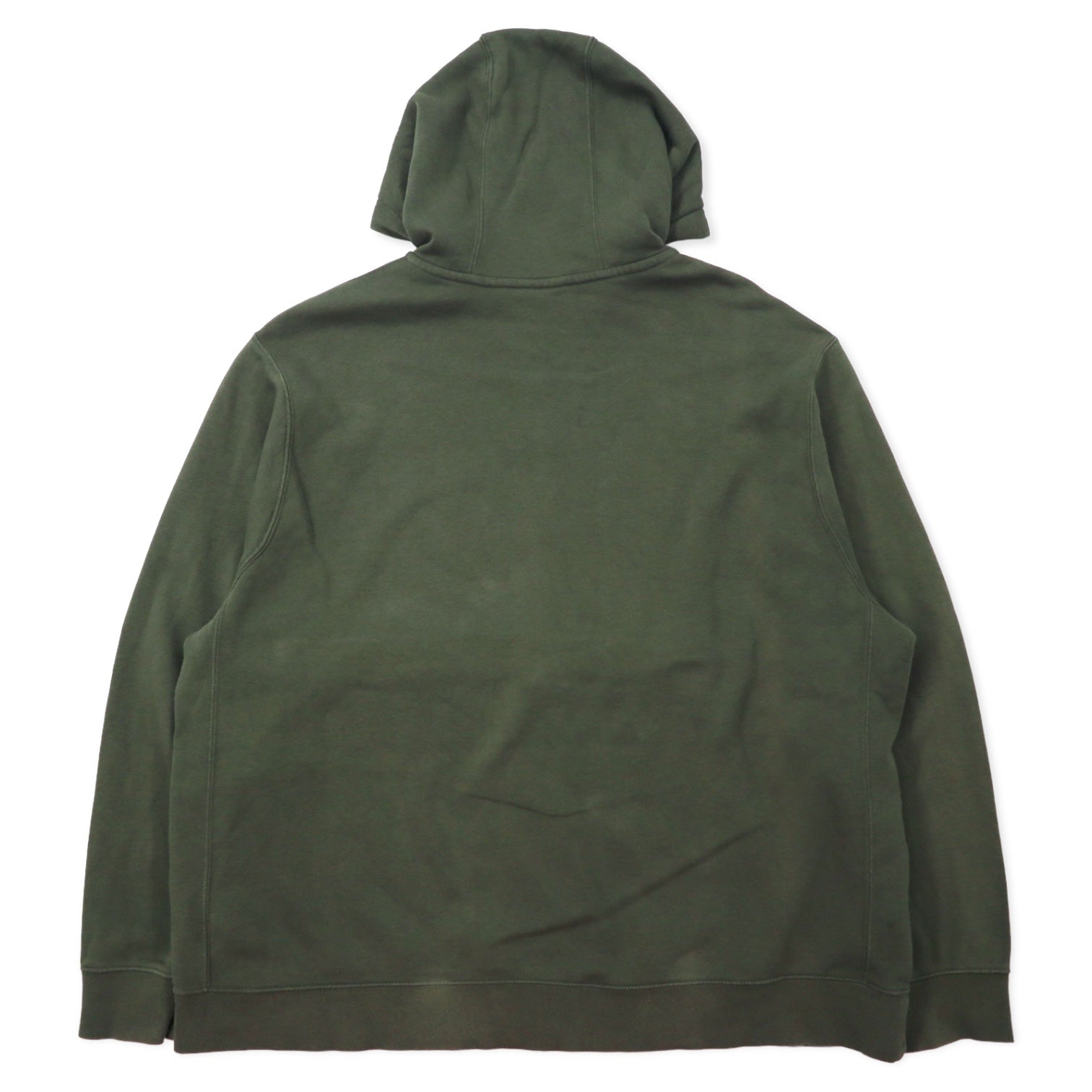 NIKE Half-Zip Hoodie Anorak XXL Kaki Cotone NSW Club Fleece Half-Zip Hoodie BV2699-380