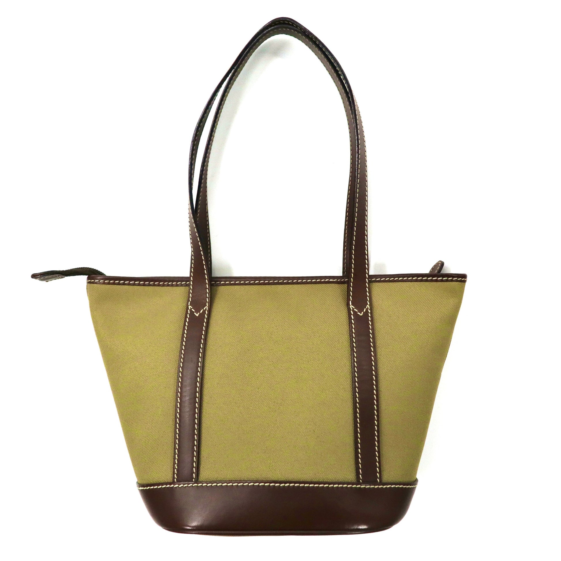 HUNTING WORLD Borsa tote beige in tela e pelle SAFARI TODAY E1558 Made in Italy