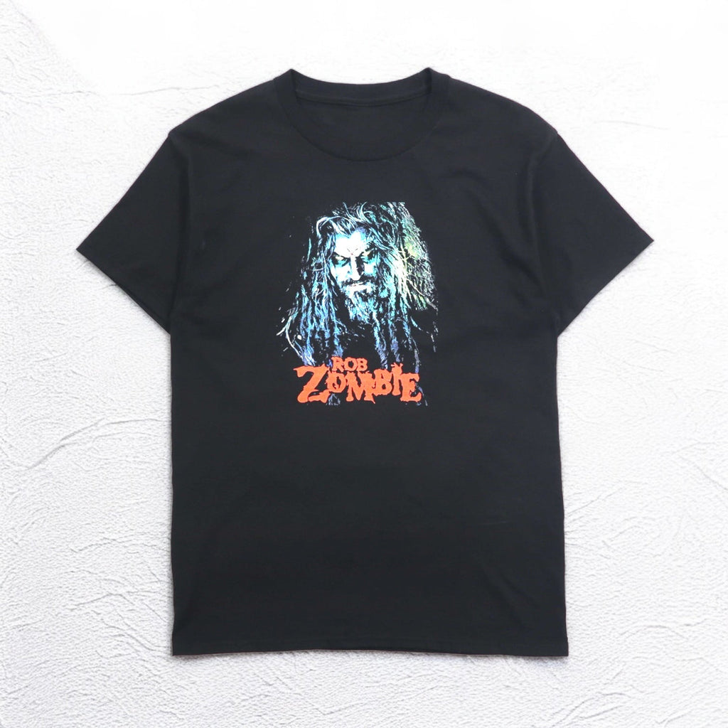 ROB ZOMBIE Rob Zombie Rock Band T-shirt L Nero Cotone