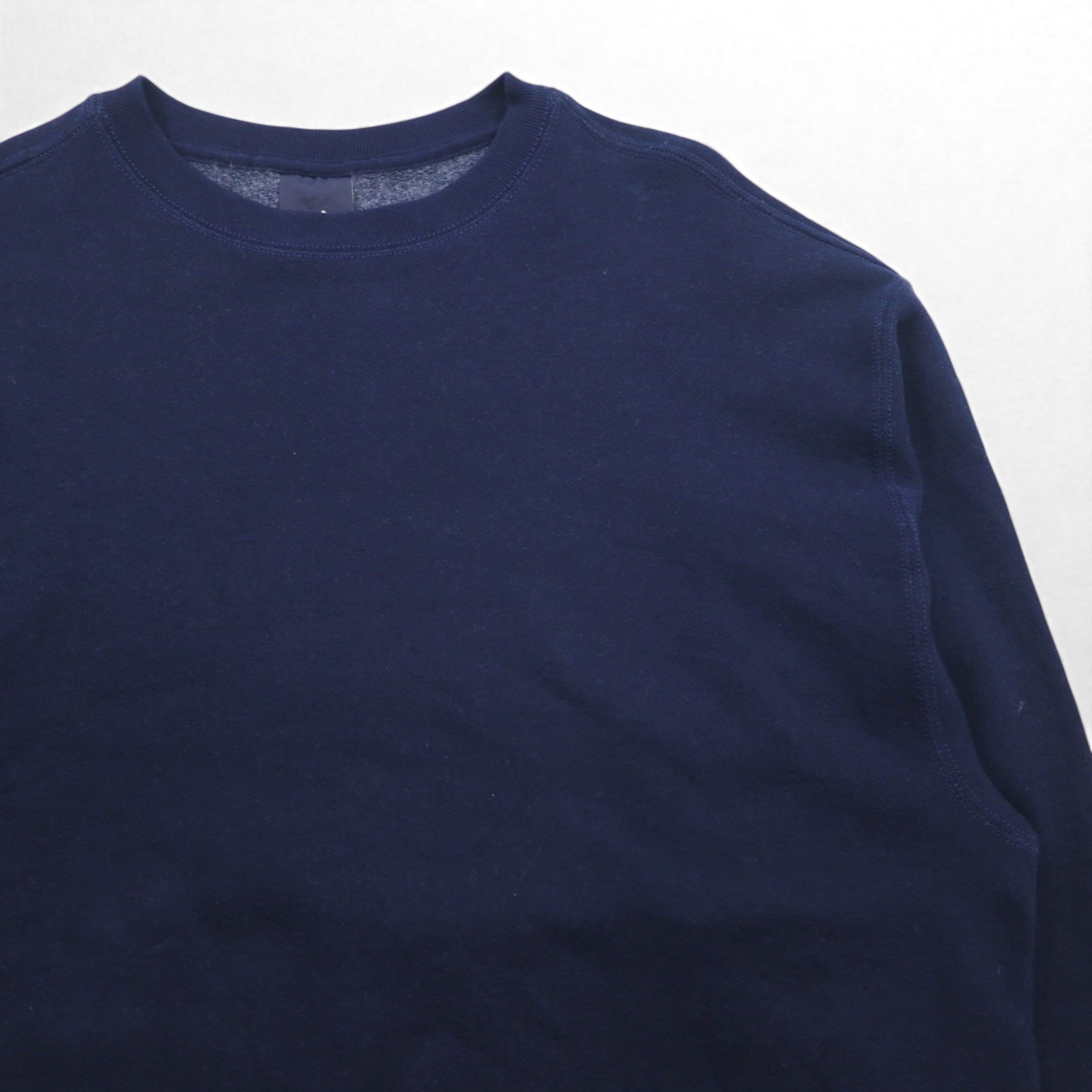 PLUMA OUTDOORS Felpa vuota 2XL Navy Tinta unita Cotone Felpata all'interno Made in Mexico