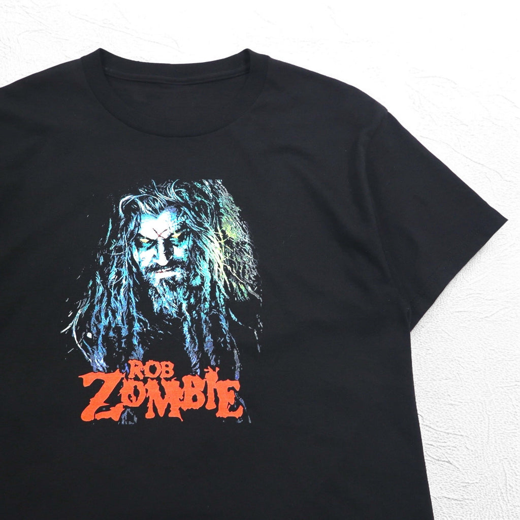 ROB ZOMBIE Rob Zombie Rock Band T-shirt L Nero Cotone