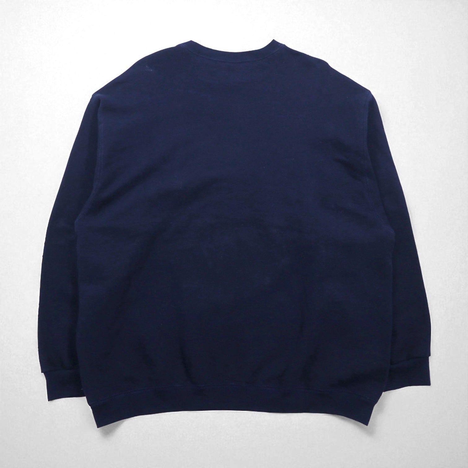 PLUMA OUTDOORS Felpa vuota 2XL Navy Tinta unita Cotone Felpata all'interno Made in Mexico