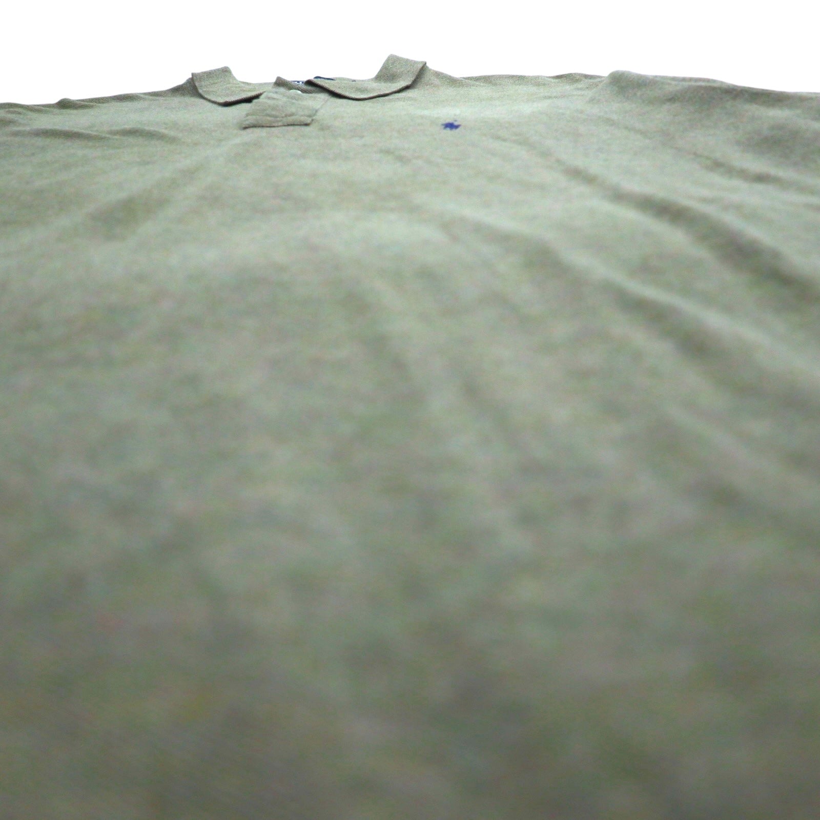 Polo by Ralph Lauren anni '90 Polo L Kaki Cotone Piqué Piccolo ricamo pony