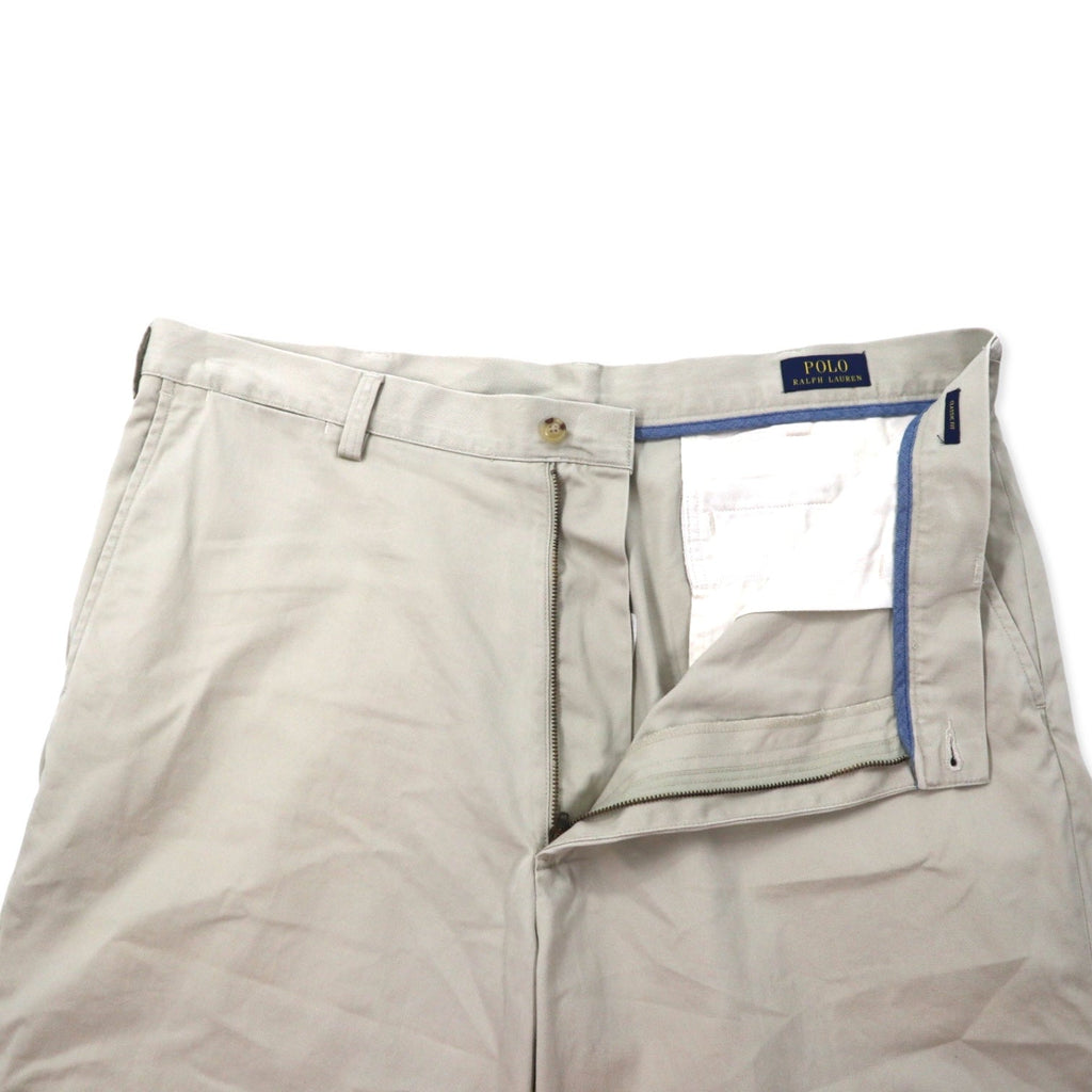 POLO RALPH LAUREN pantaloncini chino corti 38 cotone beige