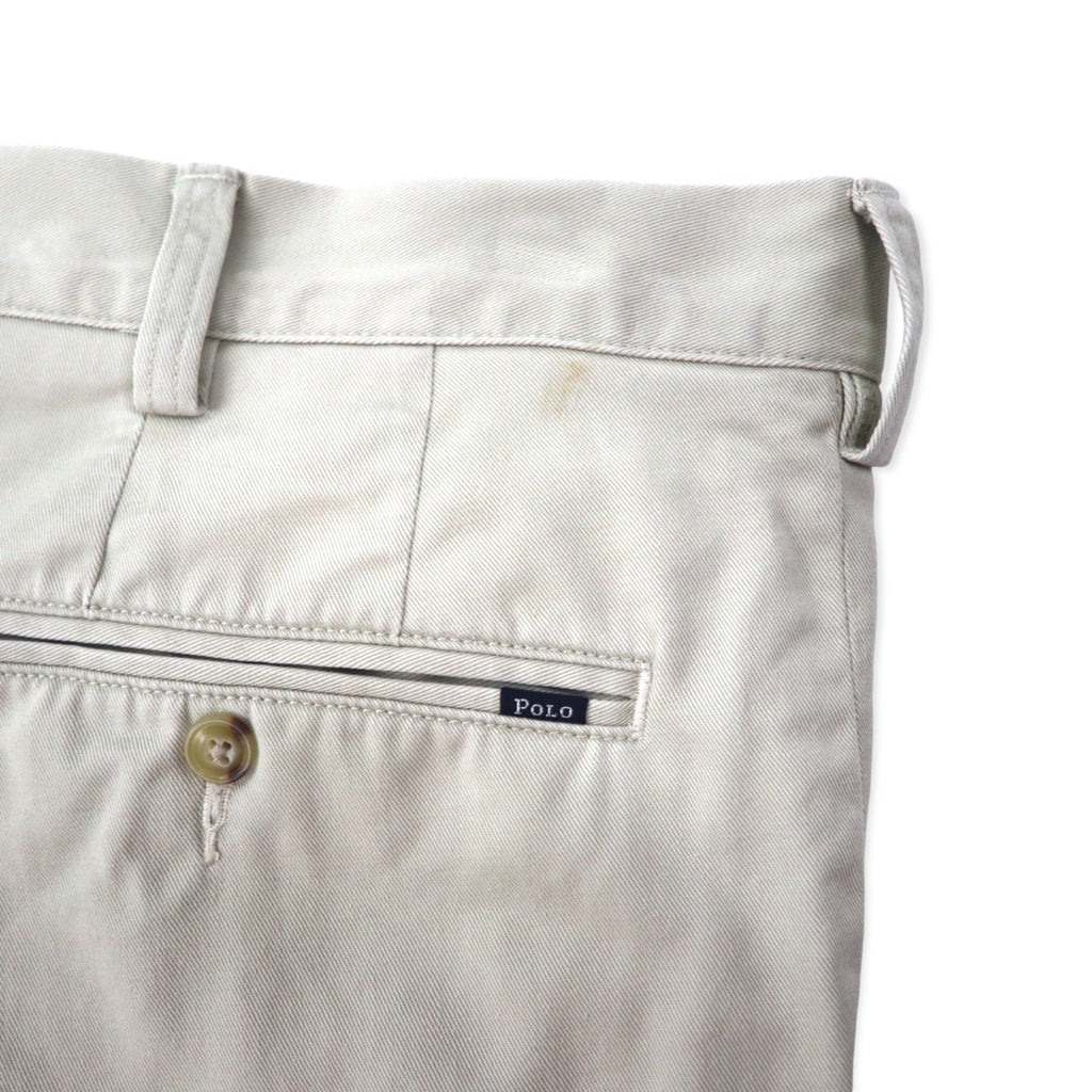 POLO RALPH LAUREN pantaloncini chino corti 38 cotone beige