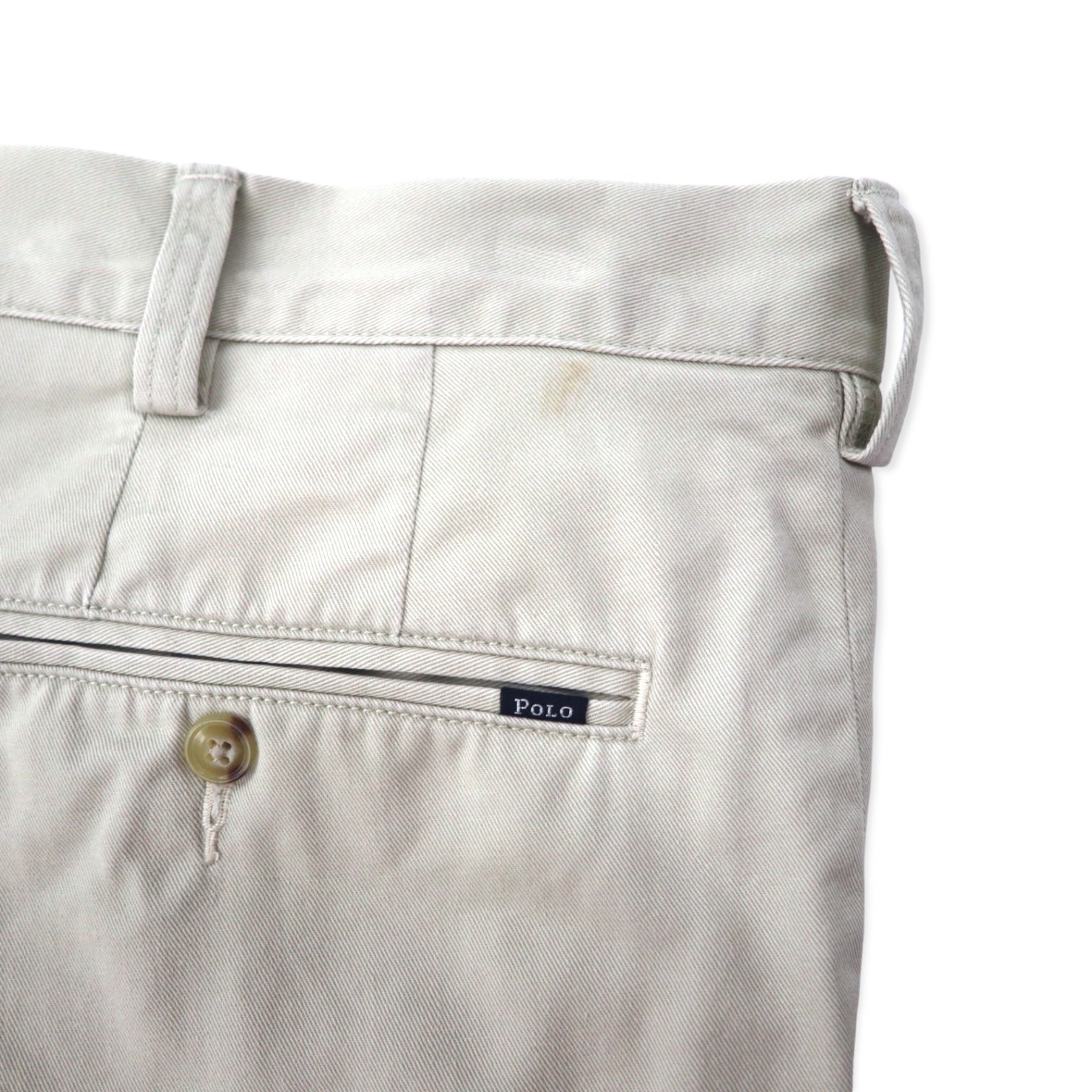 POLO RALPH LAUREN pantaloncini chino corti 38 cotone beige