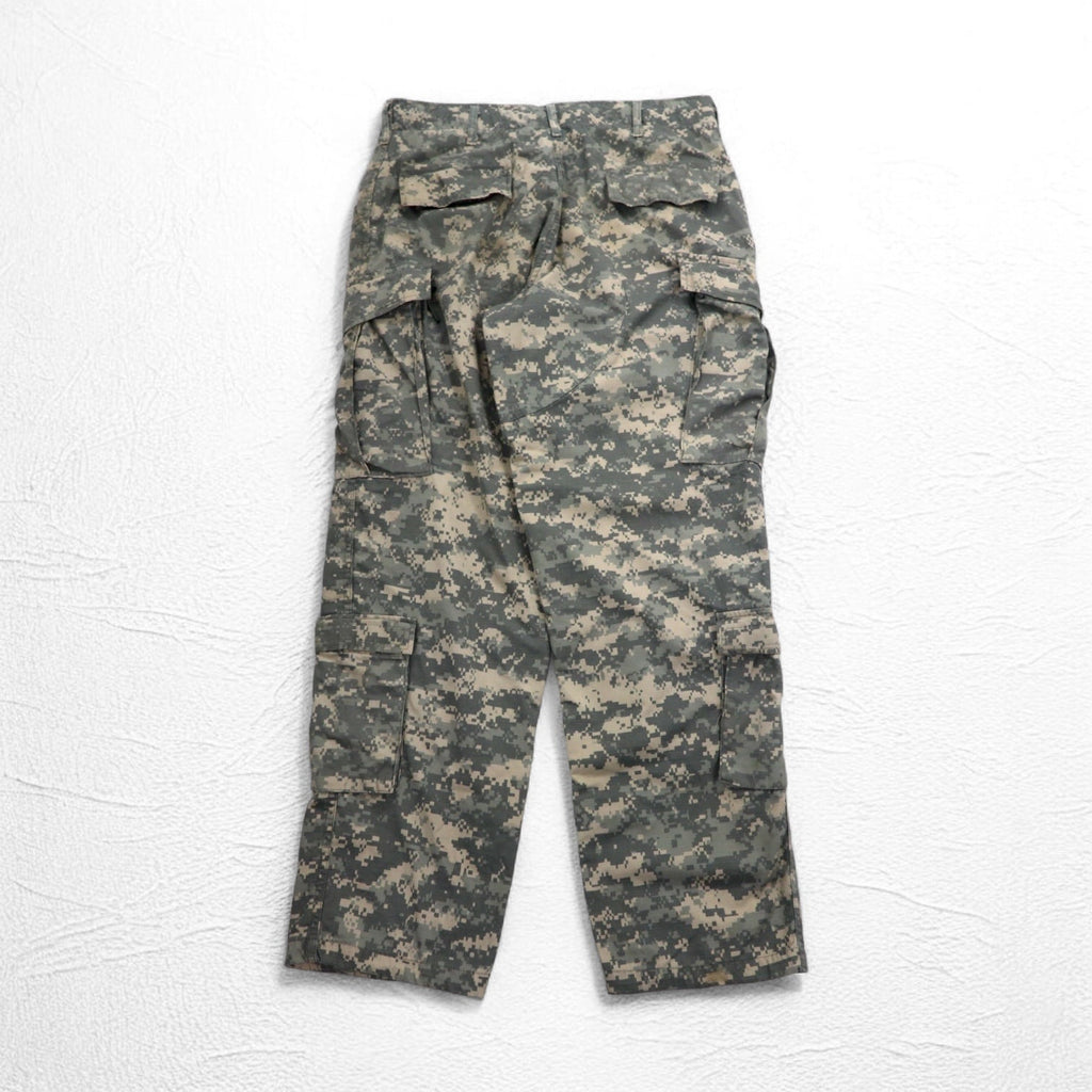 US ARMY 米軍 WOOLRICH INC. 00年代 ミリタリー デジカモ カーゴパンツ M カーキ 8415-01-519-8429