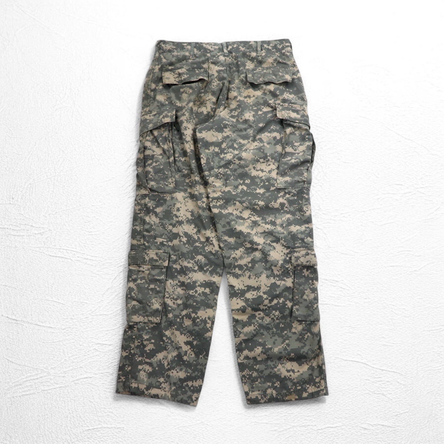 US ARMY 米軍 WOOLRICH INC. 00年代 ミリタリー デジカモ カーゴパンツ M カーキ 8415-01-519-8429