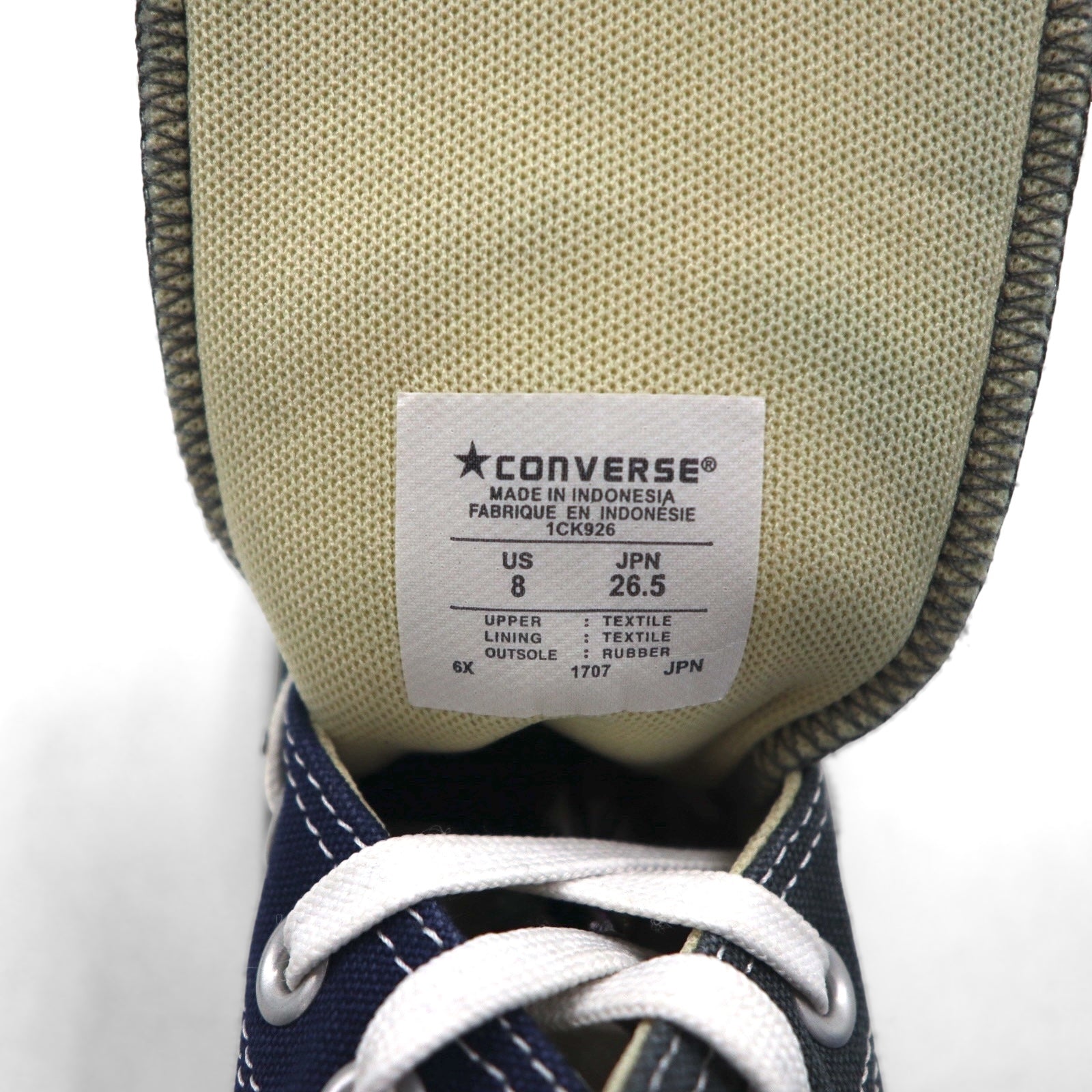FACETASM × CONVERSE REACT ALL STAR 100 HI/FC sneakers alte 26.5 cm multicolore tela 1CK926
