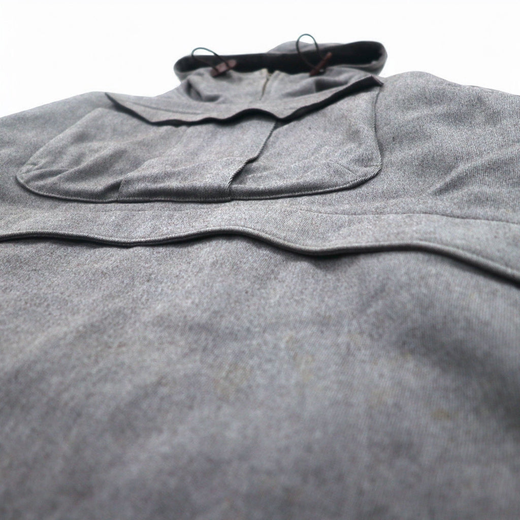 BROWN by 2-tacs Anorak imbottito M grigio mezza zip Anorak B8-J003 Prodotto in Giappone