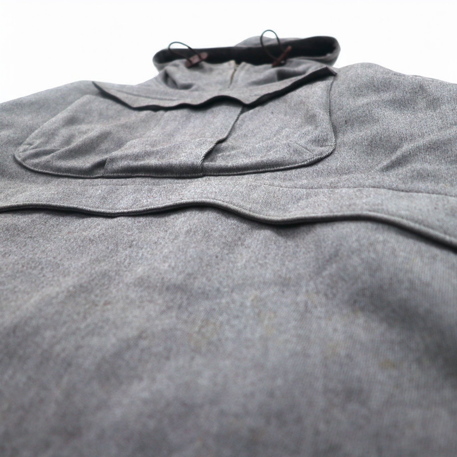 BROWN by 2-tacs Anorak imbottito M grigio mezza zip Anorak B8-J003 Prodotto in Giappone