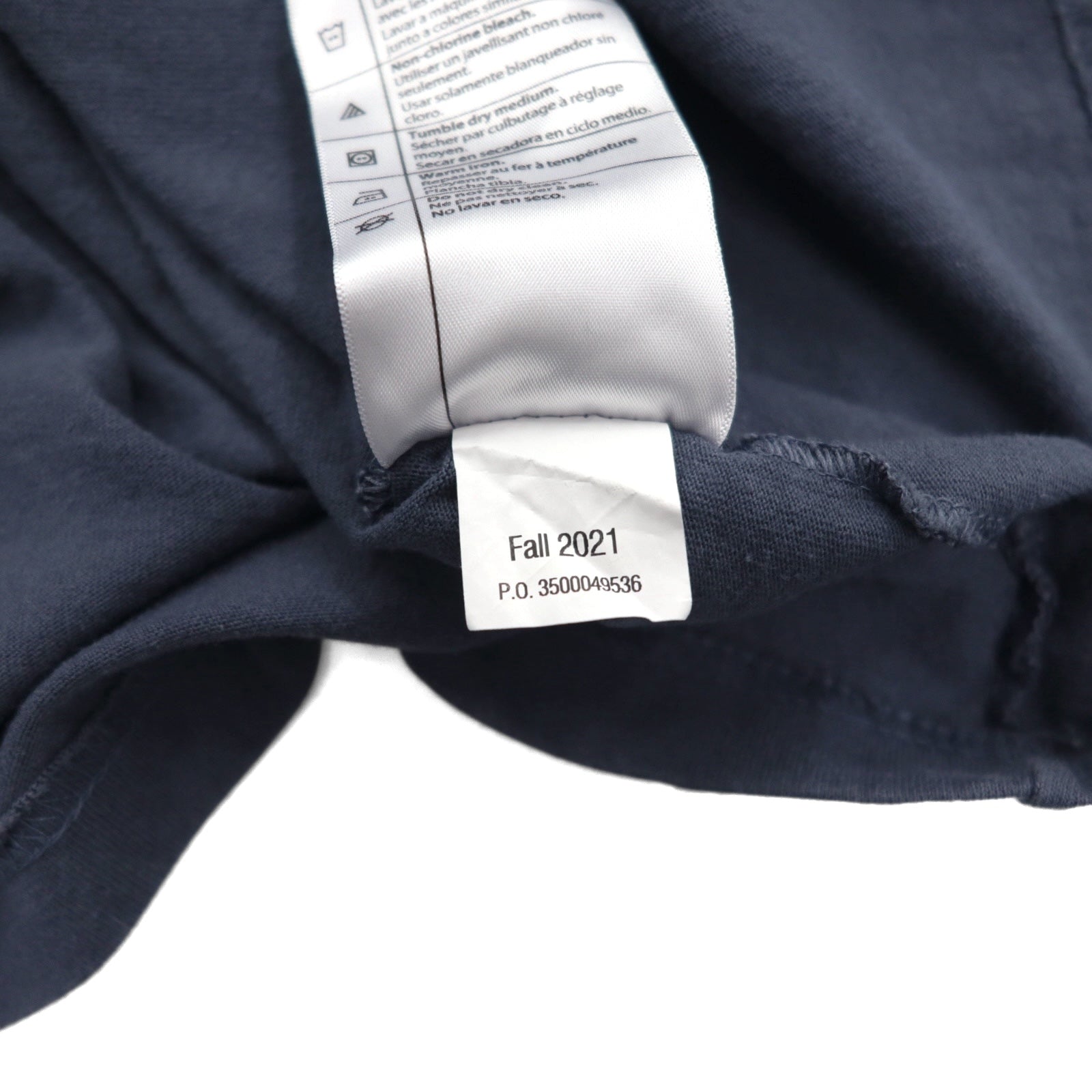 Carhartt T-shirt taschino loose fit 2XL tasca larga grigio made in Honduras