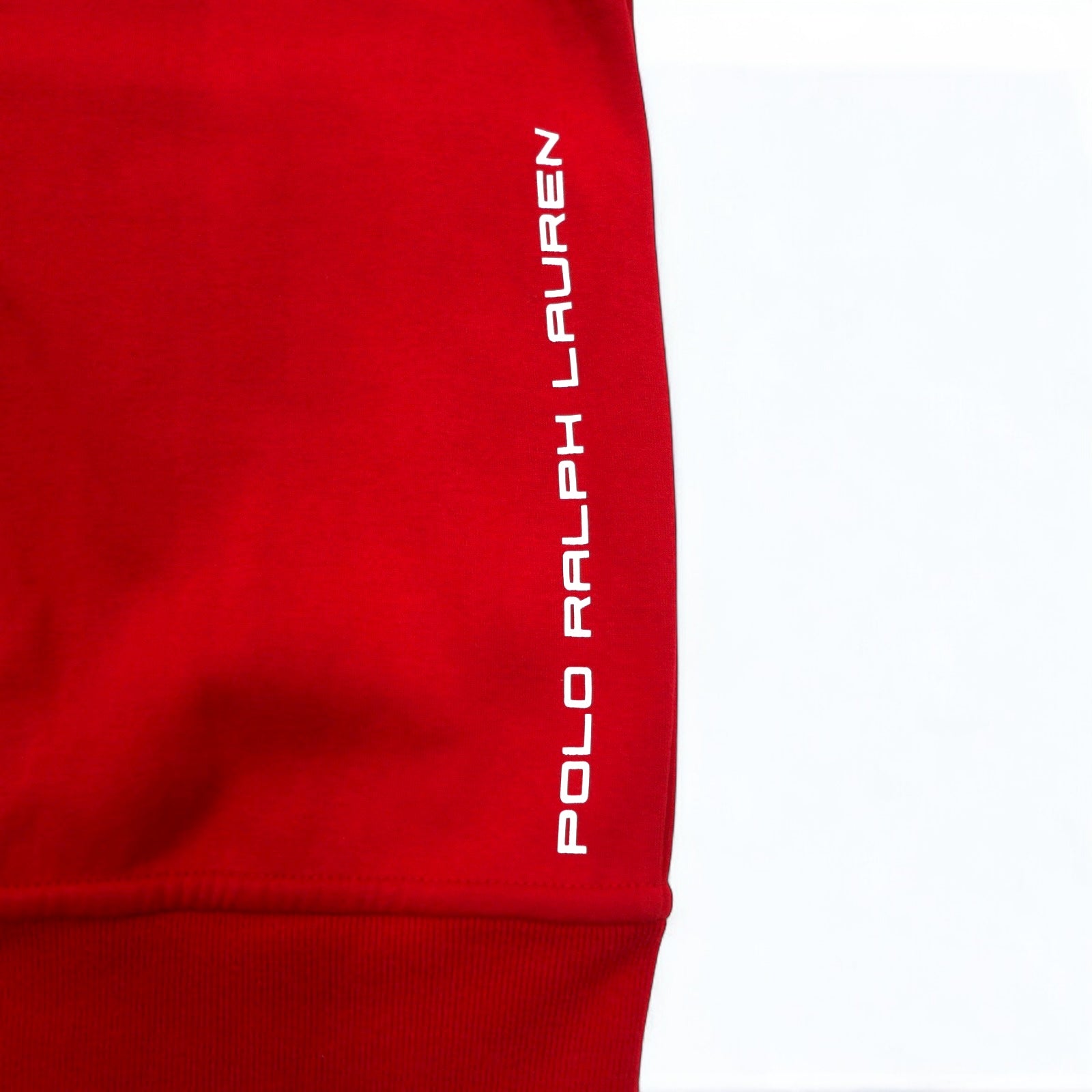 Polo Ralph Lauren track jacket maglia S rosso BLACK WATCH POLO TEAM