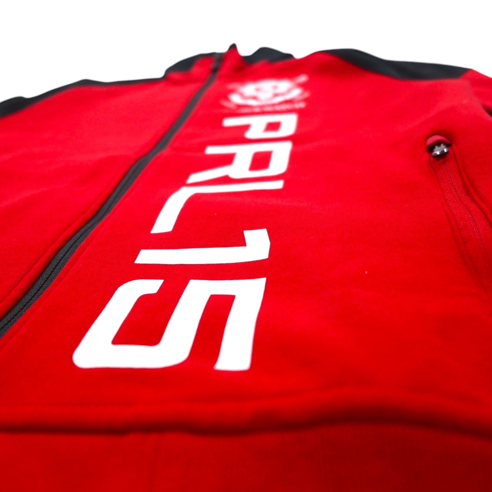 Polo Ralph Lauren track jacket maglia S rosso BLACK WATCH POLO TEAM