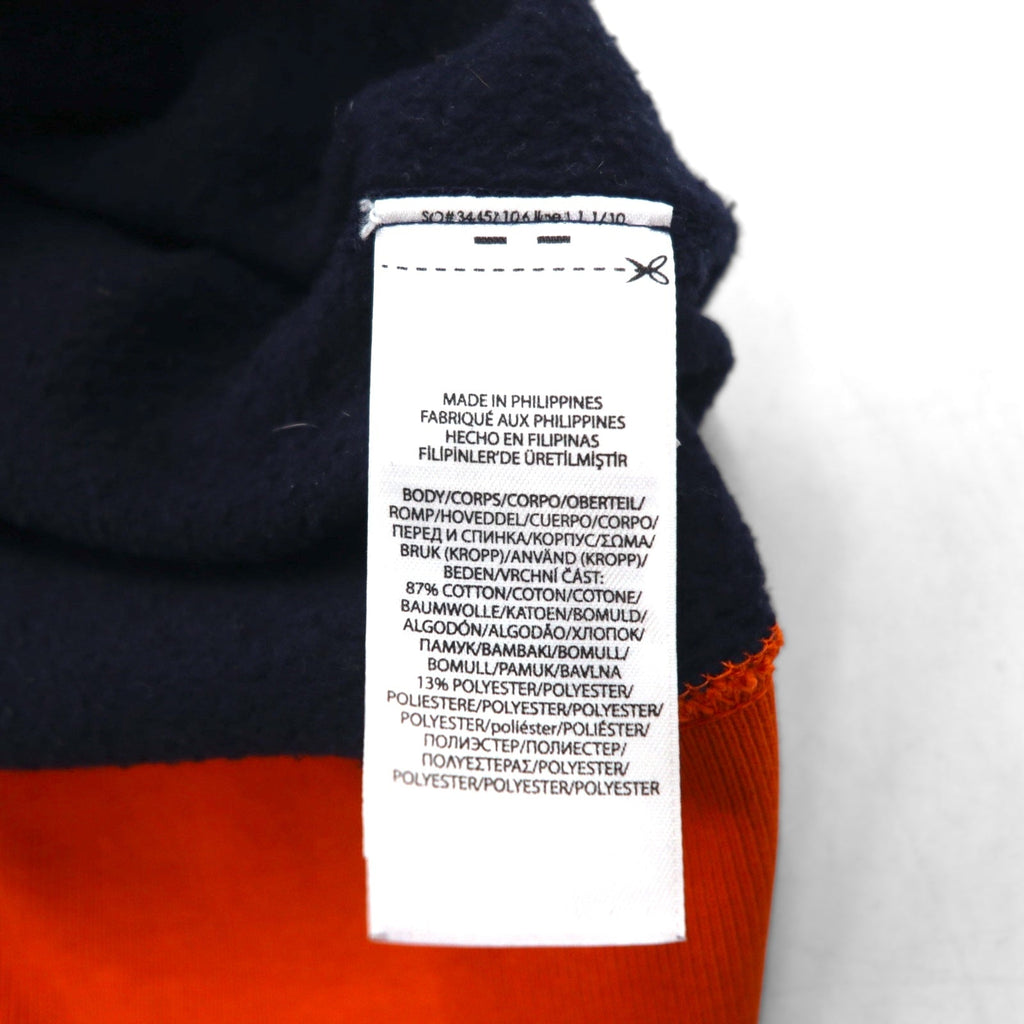 Polo by Ralph Lauren フリース グラフィック スウェットシャツ 2XL ネイビー 裏起毛 ワッペン R.L.WOLVES ATHL. DEPT.